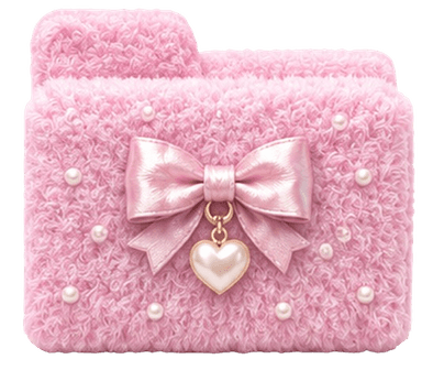 Pearl bow folder icon